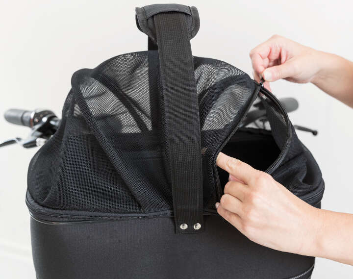 TRIXIE Hundekorb für Fahrradlenker